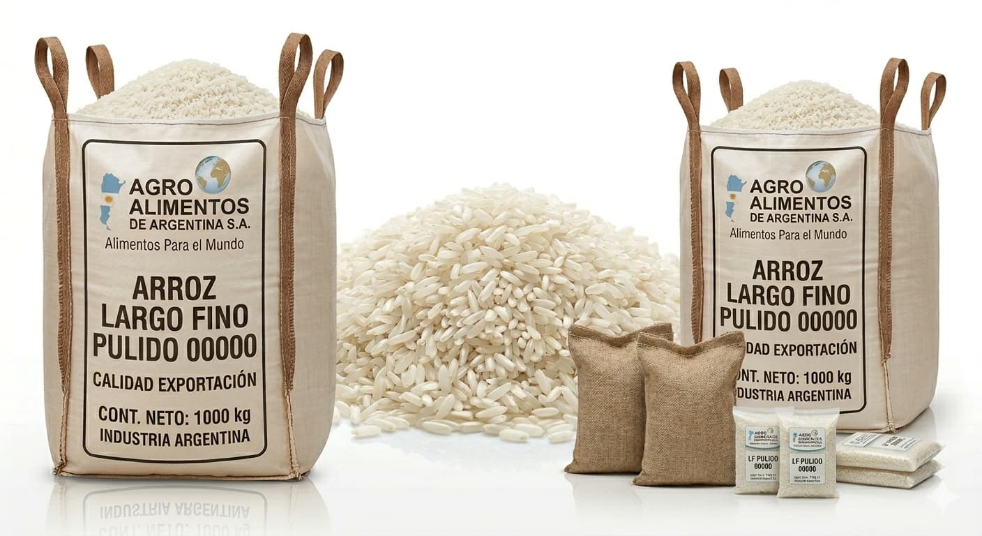 Arroz Largo Fino Pulido 00000 – Calidad Premium para Exportación - Imagen 2